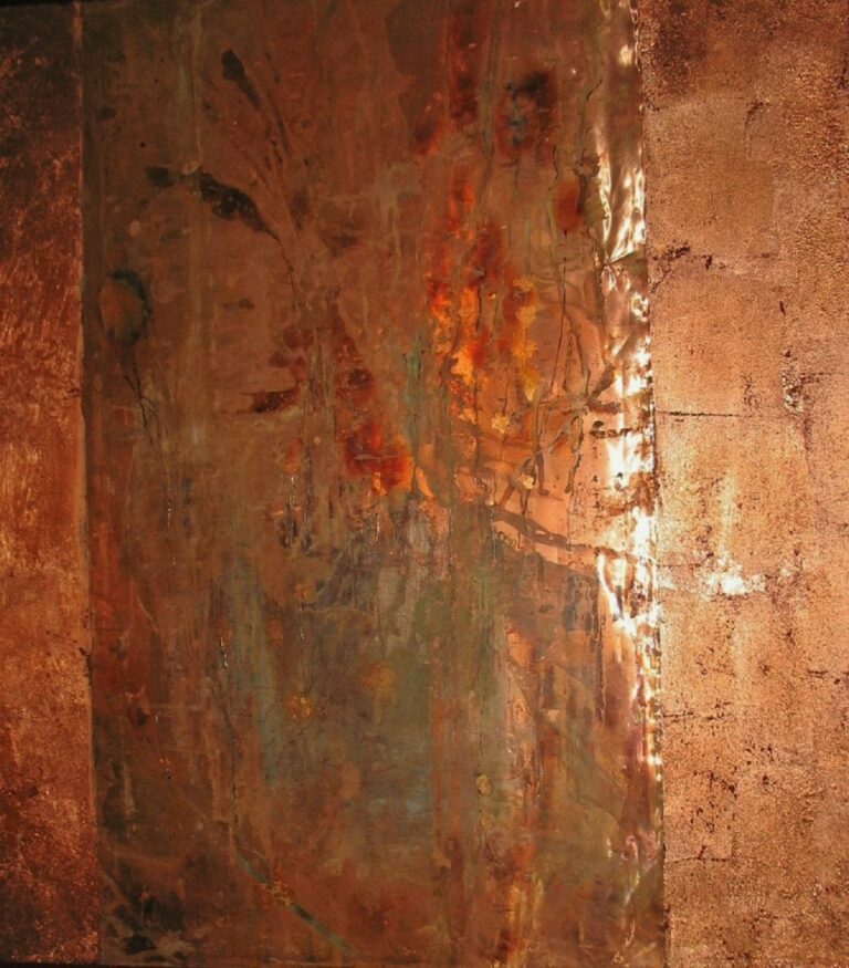 Promised you a rose garden. dengellenner36x40 copper.750 768x875